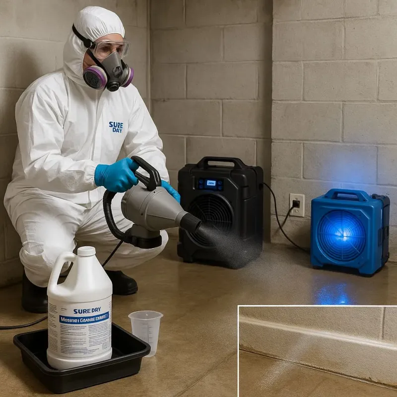 Sanitization and Odor Removal process in Marshall County, TN