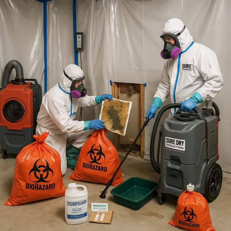 Contaminated Water Handling Protocols process in Marshall County, TN